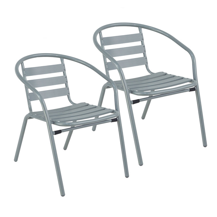 Pineville rattan stacking patio dining chair discount